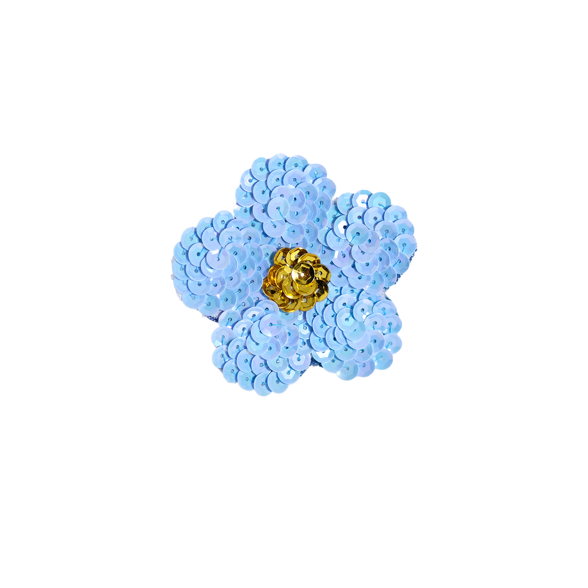 Flower Appliqué Hair Pin